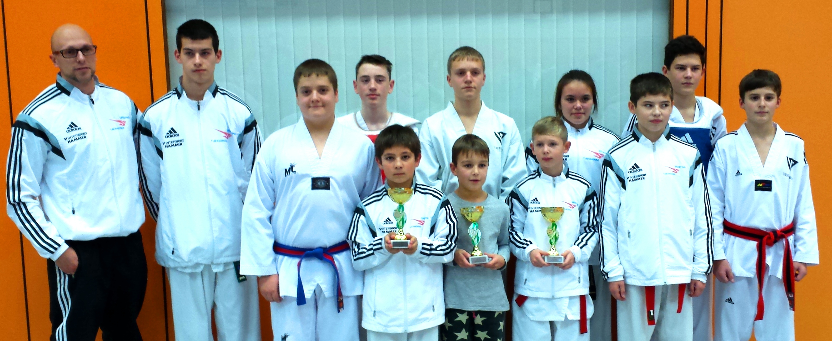 Internationale Glanzleistung in Luxemburg – 11 SPORTING Taekwondo Kämpfer holen 8x Gold, 2x Silber und 1x Bronze