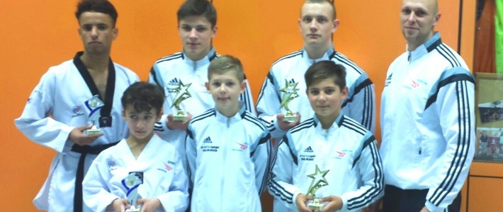 6 Medaillen in Luxemburg – SPORTING Taekwondo triumphiert international