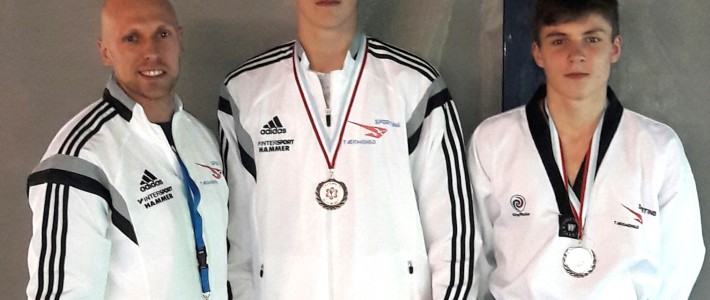 2 Medaillen auf Weltebene für SPORTING Taekwondo – Raphael Jaschin und Julien Pascal Weber holen Bronze bei den Luxembourg Open 2017