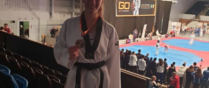 GERMAN OPEN – SPORTING Taekwondo holt 2 x Bronze in Hamburg!!!