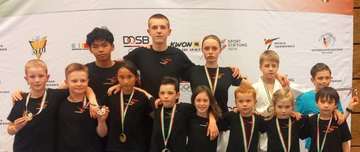 Goldmedaillen für mehr als die Hälfte des Teams in Gummersbach