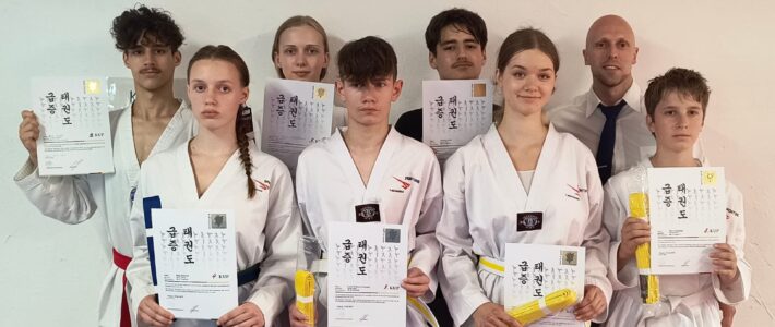 18 Fighter absolvieren zum nächsten Gürtel und beweisen weiteren körperlichen und mentalen Fortschritt