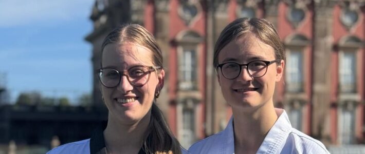 Ulferts und Beck bei Kampfrichter-Weiterbildung in Uni Potsdam