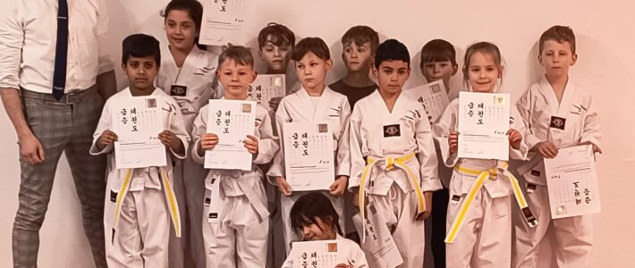 Weitere Graduierungen erreicht! Weitere Graduierungen erreicht!