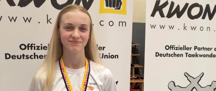 Emma Schleifenbaum holt DM-Bronze bei den Erwachsenen!!! -15-jähriges Talent setzt sich durch!