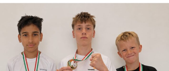 Teuto-Cup mit 2 x Gold und 1 x Silber verlassen!